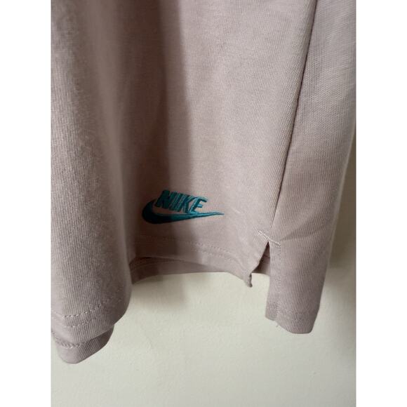 Nike Loose Fit Womens Shorts Size Xl Taupe Cotton Running Walking Athleisure - Picture 4 of 9